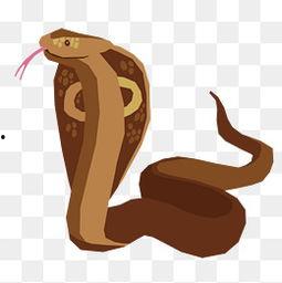 眼镜蛇卡通图片,灵动魅力，揭秘神秘蛇类